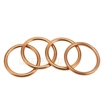 Exhaust Tube Gaskets For Honda SH300 ST1100 ST1300 VF1000 VT500 VT600 VTR250 • $12.34