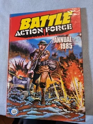 Battle Action Force Annual 1985 Hardback Book • £11.70