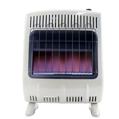 Mr. Heater Blue Flame 20000 BTU Natural Gas Vent Free Heater White - F299721 • $169.99