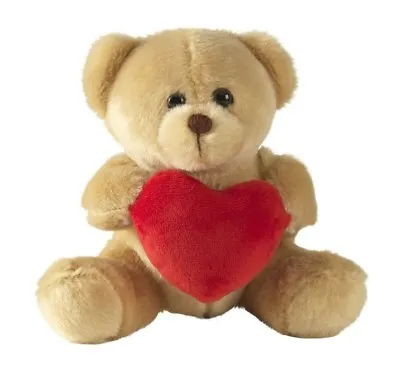 Love Heart Cute Teddy Bear Soft Plush 5  Toy Valentine's Day Girlfriend Gift • £8.99