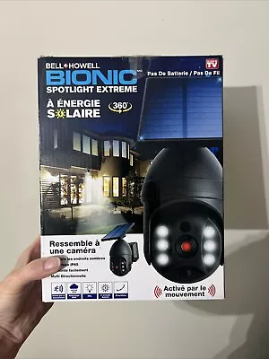 Bell+Howell Bionic Spotlight Extreme Outdoor Solar Motion Sensor • $19.99