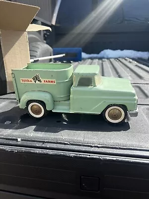 Vintage 1965/66 Tonka Farm Truck #430 Green - Play Wear - Original Condition • $189