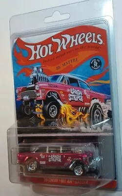 Custom Hot Wheels 1955 Bel Air Gasser Candy Striper  • $290