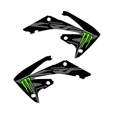 CRF450R 2009-2012 Monster Shroud Graphics FREE SHIPPING! • $65