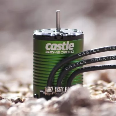 Castle Creations 4-Pole 1406-4600KV Smart Sensored Brushless Motor : 1/10 Scale • $80.10