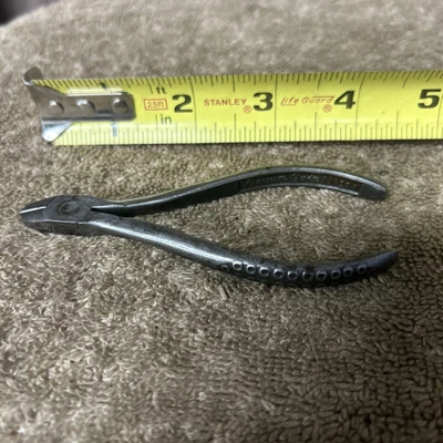$17.99 • Buy Vintage Snap On Vacuum Grips No. 184 Mini 4.5  Diagonal Cutters Pliers USA 1951 