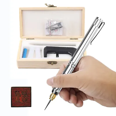 Electric Cordless Micro Engraver Pen Engraving Tool Kit Mini Metal Glass Ceramic • $25