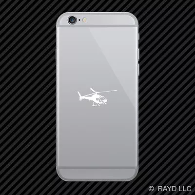 $4.96 • Buy (2x) Flying Eurocopter AS350 Helicopter Cell Phone Sticker Mobile Many Colors