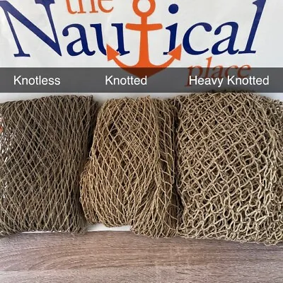 12 Lb. Box Of Used Fishing Net - Authentic Old Vintage Commercial Fish Netting • $39.94