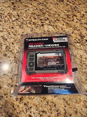 Stealth Cam SD Card Reader/Viewer 1080p ~ 4.3  Color LCD Screen  • $65