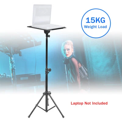 £50.99 • Buy Black Adjustable Tilting Stand For Laptop Mixer Music Lighting Console Projector