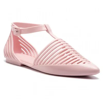 MELISSA Kate + Jason Wu 32513 Pink 51575 Pull On Sandals Size - 7 US • $27.99