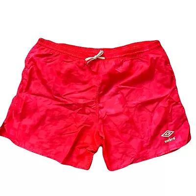 Vintage 90s Umbro Checkered Soccer Shorts • $24.99