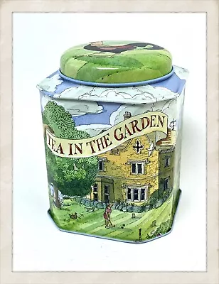 £21.99 • Buy Storage Tea Tin Metal Emma Bridgewater Matthew Rice Tea In The Garden Caddy Lid