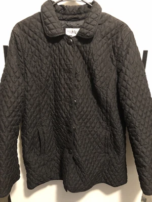 £4.12 • Buy Marvin Richards Jacket Womens Large Black Quilted Pockets Buttons Outdoor