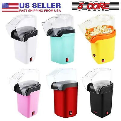 5Core Popcorn Machine Hot Air Electric Popper Kernel No Oil POP • $19.96