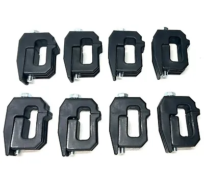 8 X Canopy Clamps Fit Holden Rodeo RA RC Ute Mounting Clamping Fitting Kit Black • $89.50
