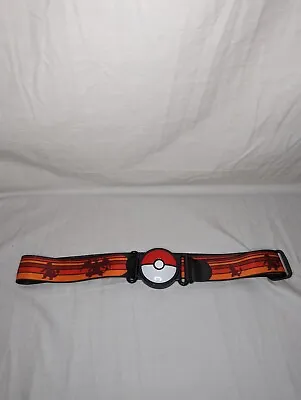$10 • Buy Pokemon Clip 'N' Go Pokeball Adjustable Belt - Charmander Red/Black 