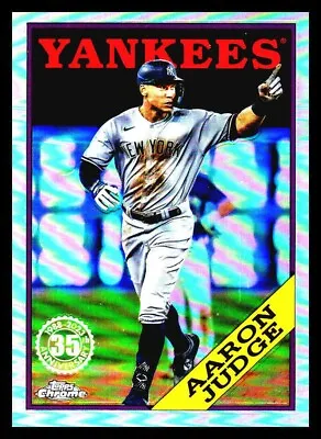 2023 Topps Chrome Aaron Judge 1988 Topps Insert 88BC-1 New York Yankees • £3