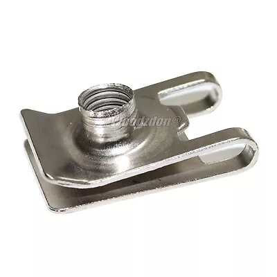 10 Pcs Stainless Steel M6 U Nuts Narrow Bolt Speed Clip Automotive Trim Panel • $20.29