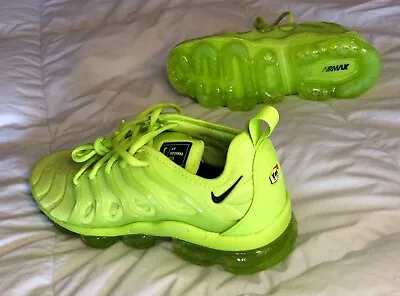 New! ($210 Retail) Nike Air VaporMax Plus Men’s 7.5 (Women’s 9) Tennis Ball Volt • $129.99