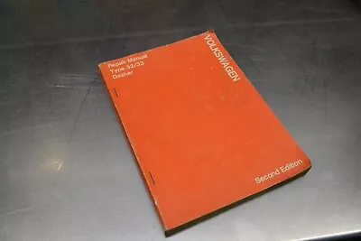 1974 1975 VW Volkswagen Dasher Type 32/33 Repair Manual 2nd Edition Nice Used • $16