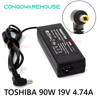 19V4.74A Power Adapter Charger AC For Toshiba Satellite A350 A500 L300D L500 • $26.46