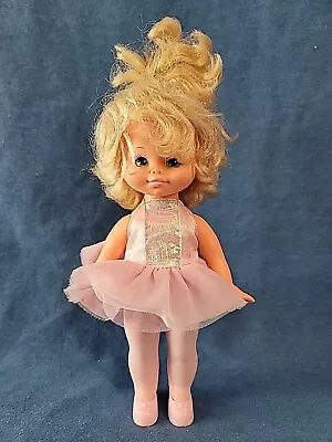 Vintage Mattel 10  Wind Up Dancing Ballerina Plastic Doll - Works *Video • $9.99