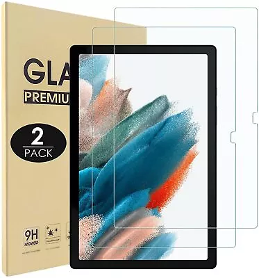 For Samsung Galaxy Tab A8 10.5  Tempered Glass Screen Protector X200/X205 Tablet • £3.95