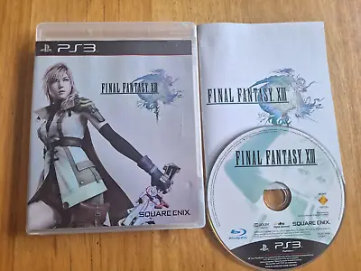 FINAL FANTASY XIII - PlayStation 3 - PS3 Game - Complete With Manual • $12.50