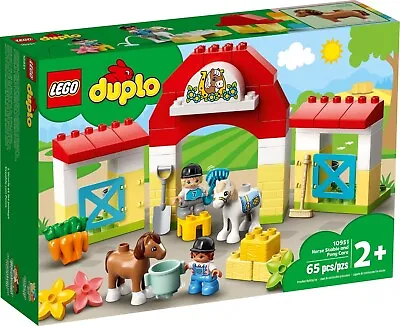 LEGO DUPLO Horse Stable And Pony Care 10951 Playset New Sealed Box • $89.96