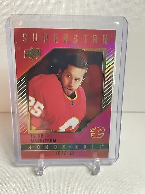 2022-23 Upper Deck Jacob Markstrom Superstar Honor Roll Red - Calgary Flames • $0.99