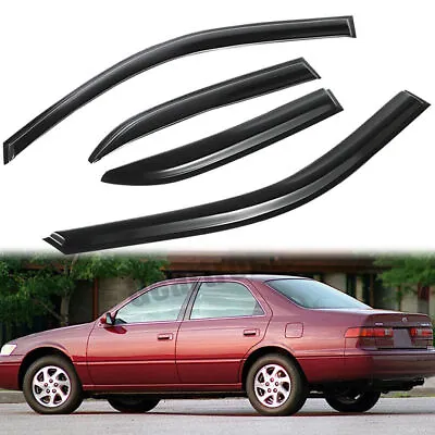 For 1997-2001 Toyota Camry Mugen Window Vent Visors Sun Rain Guards Deflectors • $23.69