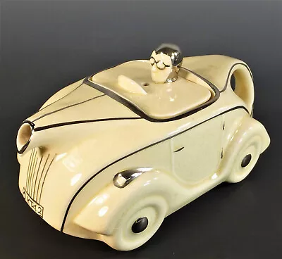 Great James Sadler Art Deco Racing Car Tea Pot • £125