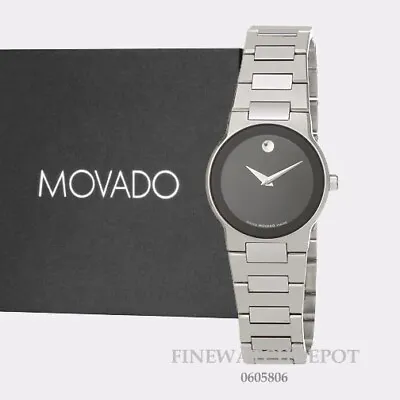 Authentic Movado Swiss Made Ladies Safiro Stainless Steel Watch 0605806 • $1495