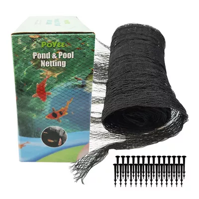 Pond Netting For Leaves Leaf Net Cover Pond Net With Small Fine Mesh Protecting • $15.99