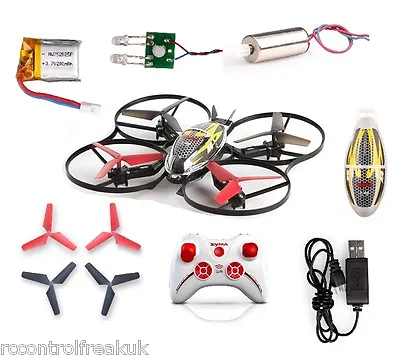 Syma X4 Assault 2.4Ghz Quadcopter Drone All Spare Parts Blades Motor Charger • £4.99