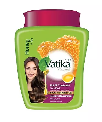 Vatika Hot Oil Treatment Hair Masks Infused With Honey & Egg  For Dry Hair 500g • $24.99