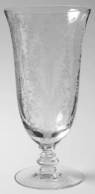 Vintage TIFFIN-FRANCISCAN  June Night  Crystal Elegant Glass Water Goblet EXC. • $15