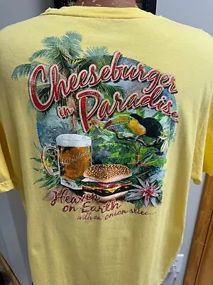 Jimmy Buffett Margaritaville Las Vegas Cheesburger In Paradise T-shirt Xxl • $10.50