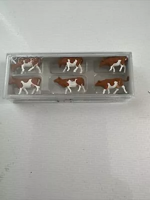 N Scale Preiser 79155 N Animals Assorted Cows (Set Of 6) • $12