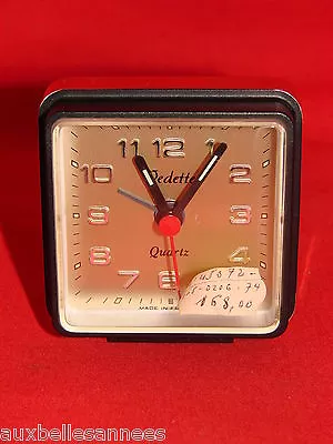 Antique Vintage Black And Gold Star Alarm Clock Clock Clock Clock • $23.95