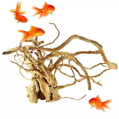 Natural Driftwood Aquarium Root Trunk Tree Fish Tank Landscape Plants Wood Decor • $14.50