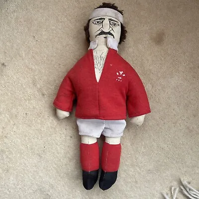 Vintage Welsh Rugby Doll Taffscrum Cloth Mervyn Davies 70-ties 36cm Wales • £35