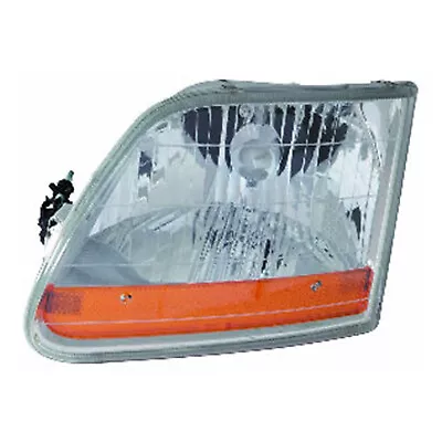 Left Driver Side Headlight Fits 01-03 Ford F-150 Harley-Davidson Model; CAPA • $98.53