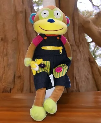 Little Hands Alex Plush Monkey 20  Learn To Dress Stuffed Doll Animal Toddler • $9.89