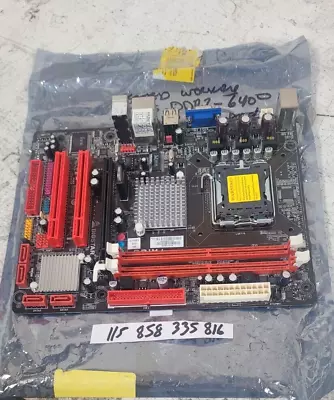 BIOSTAR G31M+ LGA 775 Intel G31 Micro ATX Intel Motherboard FW: VER 6.2 • $139.99