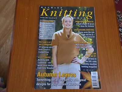 £4.50 • Buy Machine Knitting Monthly Magazine, October 2004 Issue 81