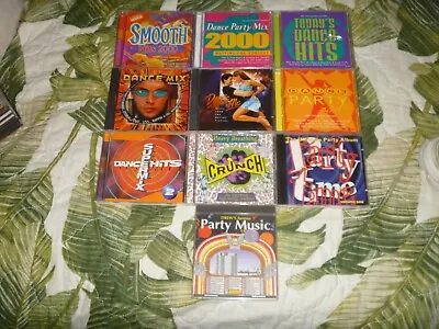 LOT 10 CDs DANCE 80s 90s 2000s FREESTYLE CRUNCH HITS PARTY EMF US3 MC HAMMER +++ • $0.99