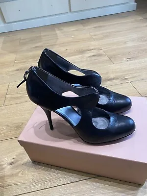 Miu Miu High Heels Smart Mary Shoes Size 8 -42 • £59